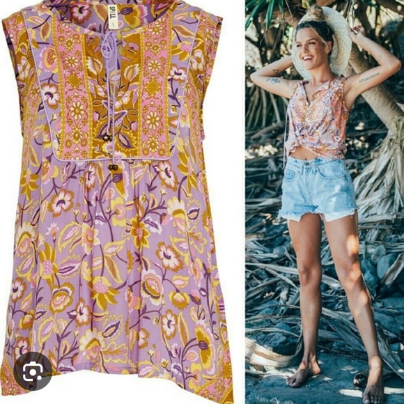 Spell + Gypsy Lolita Sleeveless Top - Picture 1 of 6